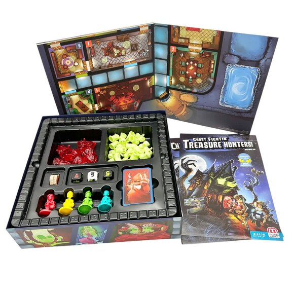 Ghost Fightin Treasure Hunters Board Game By Mattel Cooperative Game Ages 8+ - Picture 4 of 4